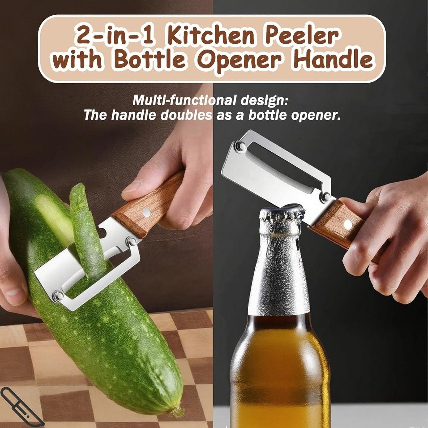 Multi-Functional Vegetable Peeler