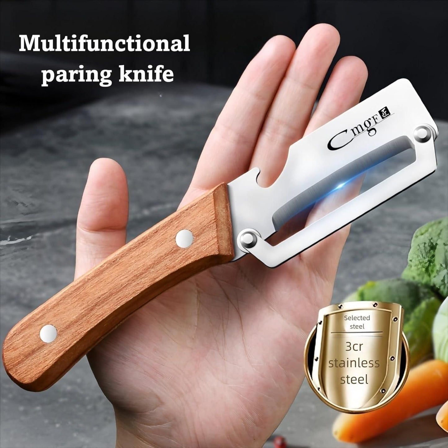 Multi-Functional Vegetable Peeler